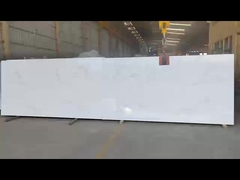 3 cm πάχος λευκή πλακέτα από χαλαζία