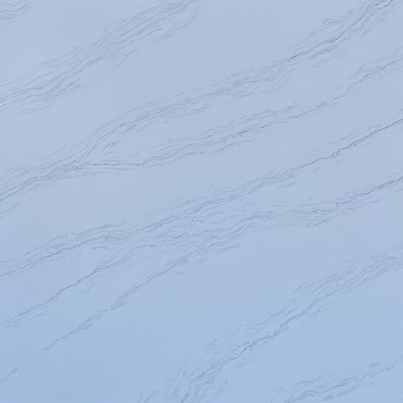 Φθηνό κόστος Κουάρτζ Countertops 2/3cm λευκό Counter Top χαμηλή απορρόφηση μπάνιο ματαιοδοξία