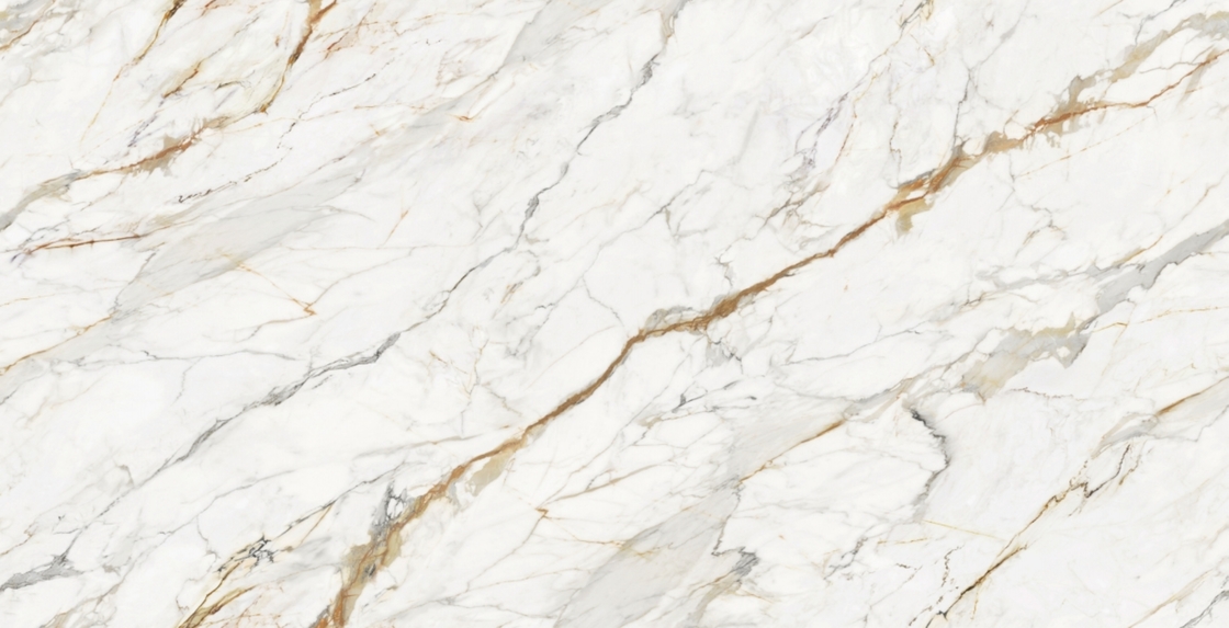 OLC510T Calacatta Χρυσή εκτυπωμένη πέτρα Προτιμώμενη τεχνολογία εκτύπωσης μελανιού HD από εργολάβους και χονδρέμπορους